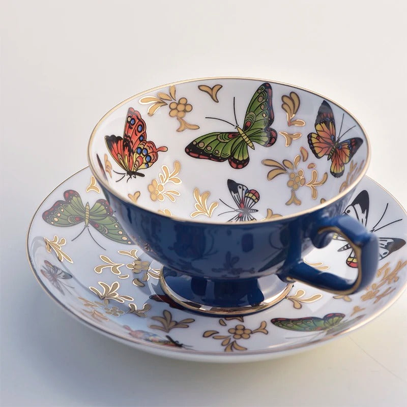 Butterfly Tea Cup Set